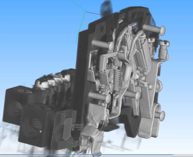 Máy quét 3D CT - EasyTom CT là một máy kiểm tra 3D, ứng dụng công nghệ quét X-Ray cho phép quét toàn bộ biên dạng hình học bên ngoài và bên trong vật mẫu.