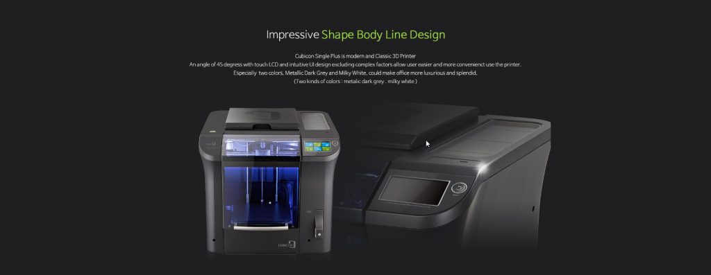 Máy in 3D Cubicon Single Plus là sản phẩm của hãng Cubicon - đến từ Hàn Quốc. Đáp ứng những nhu cầu cao nhất về tạo mẫu nhanh in 3D sản phẩm nhựa...