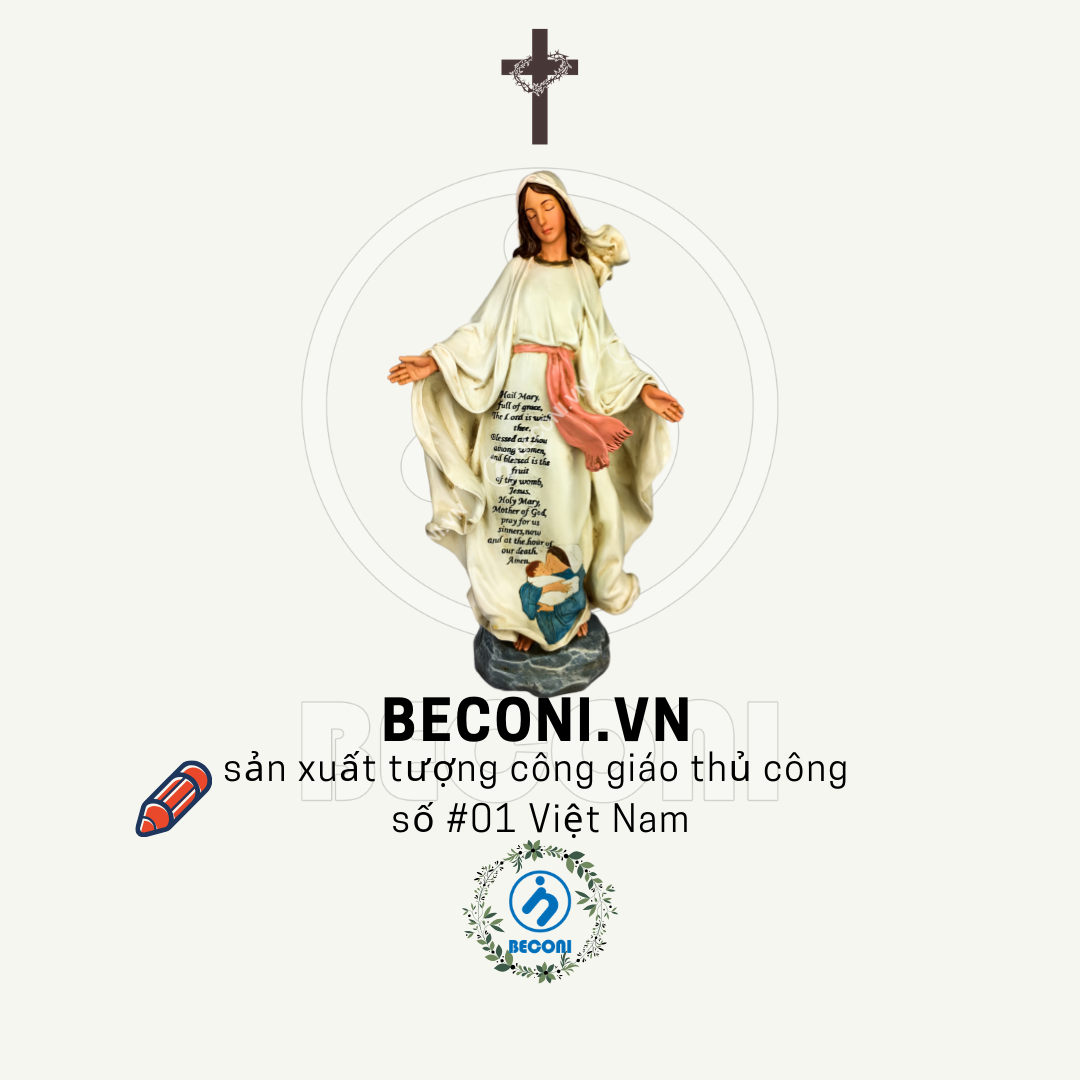 Tượng Đức Mẹ Ban Ơn | Tượng công giáo cao cấp Beconi
