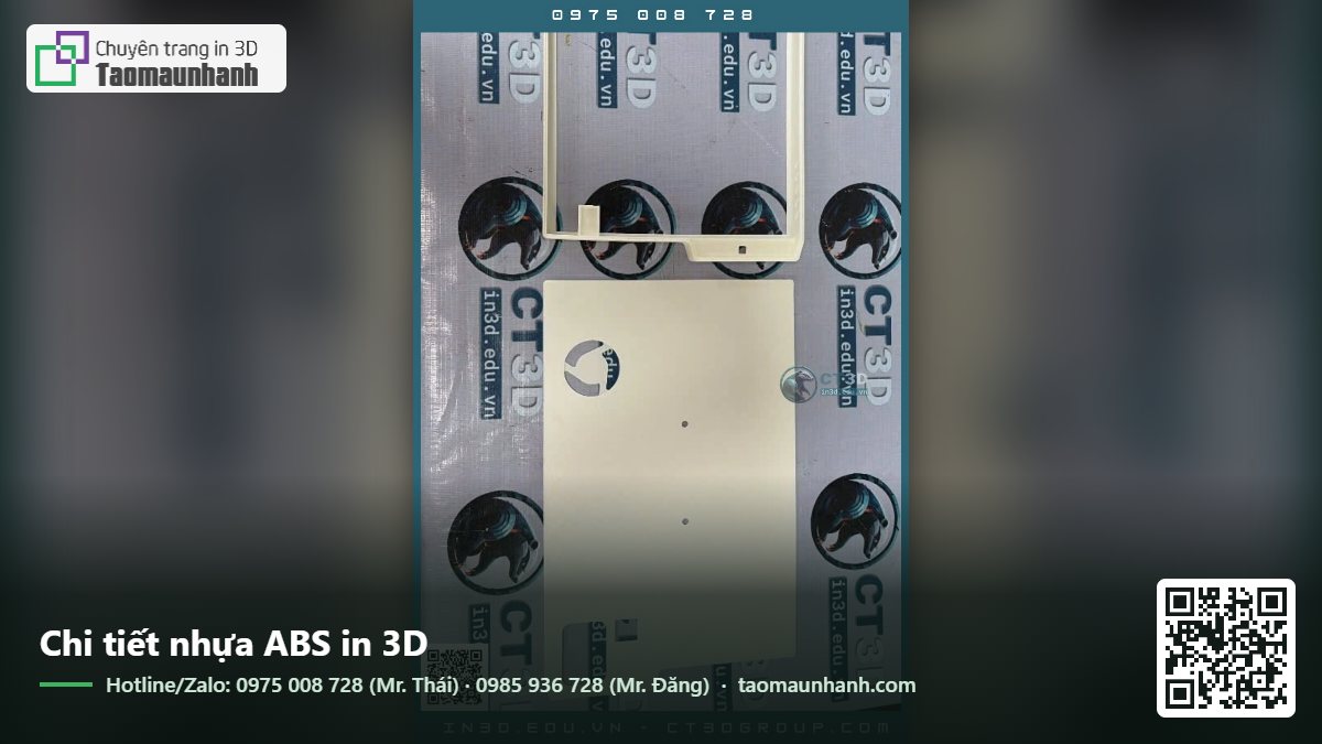 Chi tiết nhựa ABS in 3D