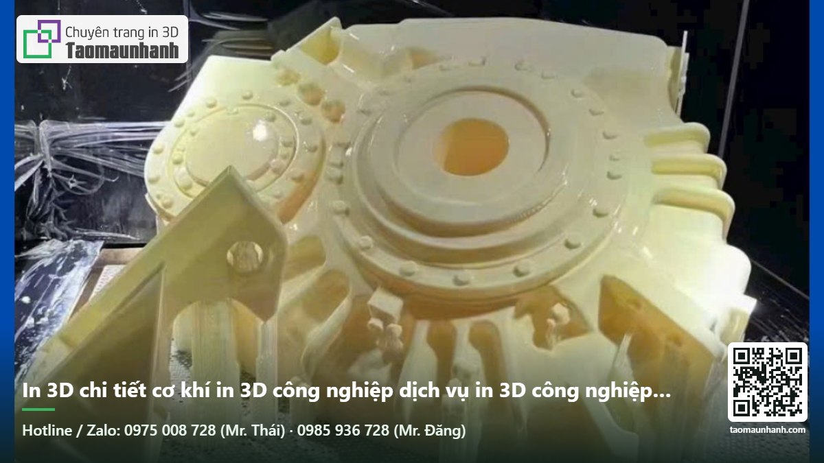 In 3D chi tiết cơ khí in 3D công nghiệp dịch vụ in 3D công nghiệp SLA kim loại FDM giá rẻ in3d edu vn - Tạo Mẫu Nhanh