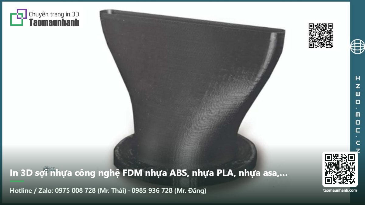 In 3D sợi nhựa công nghệ FDM nhựa ABS, nhựa PLA, nhựa asa, nhựa PETG các loại giá tốt khổ lớn - Tạo Mẫu Nhanh